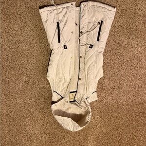 Ci Sono Ivory Quilted Vest